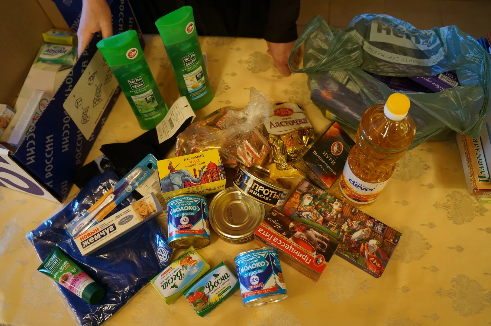 Продукты которые можно положить в посылку заключённому